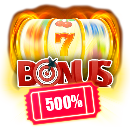 Get 500% bonus!